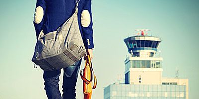 Man at the airport